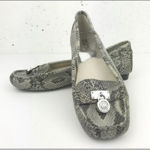 Beautiful must have!!! Micheal Kors phyton loafer